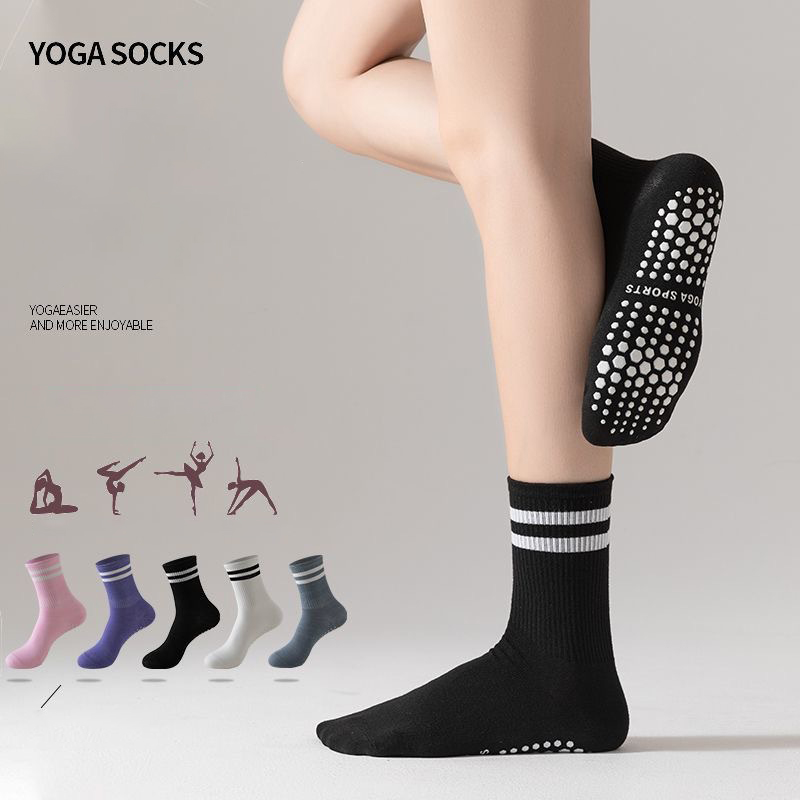 Pilate Yoga Workout - Dreamlikelin 1 ペア レディース ミッドカーフ ヨガ
