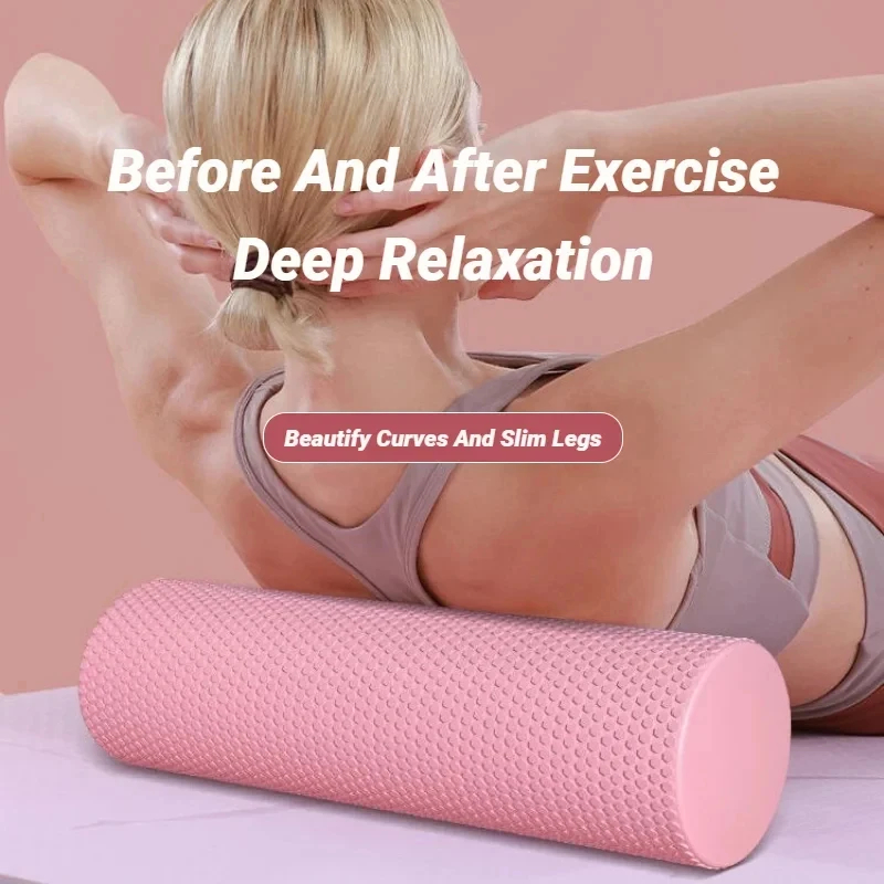 六角形のEVAフォームヨガローラー、10cm×30cmのマッ - Pilate Yoga Workout のレビューと価格