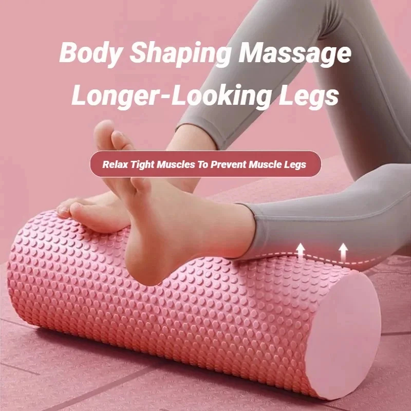 六角形のEVAフォームヨガローラー、10cm×30cmのマッ - Pilate Yoga Workout のレビューと価格