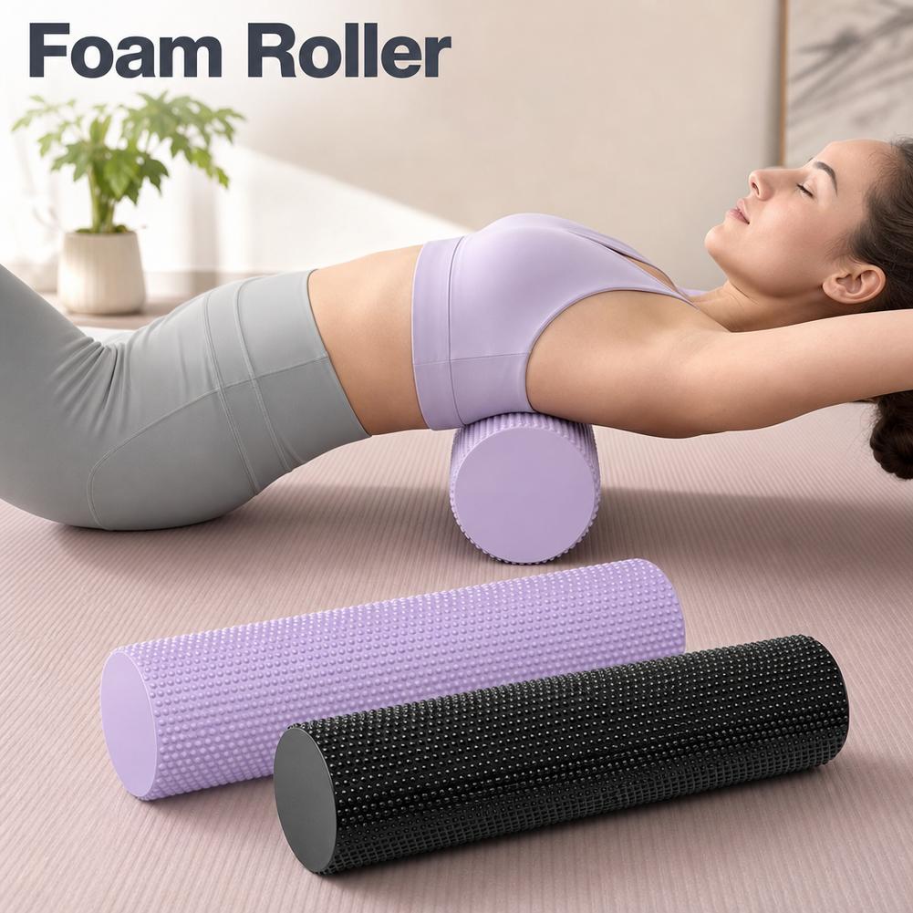 EVAヨガフォームローラー高密度ワークアウトリカバリーボディ - Pilate Yoga Workout のレビューと価格